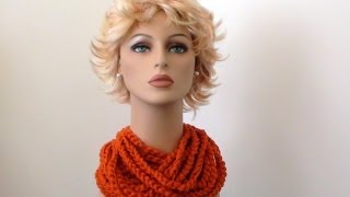 Crochet Chain Cowl [upl. by Jamila]