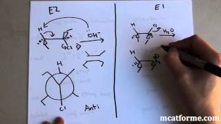 MCAT Ochem Lecture E1 vs E2 [upl. by Danielson976]