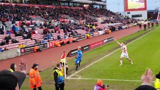 Lyle Taylor Brilliant Play Wins Corner [upl. by Etteiluj]