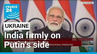 War in Ukraine India firmly on Putins side despite international pressure • FRANCE 24 English [upl. by Mariko]