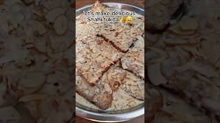 Lets make delicious Shahi tukda🤤🤤santoshkitchen tv newmusic cover food love taylorswift [upl. by Aihsenor]