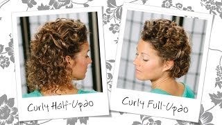 Wedding Inspired Updos for Curly Hair [upl. by Marina]