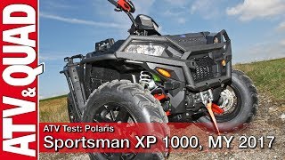 ATV Test Polaris Sportsman XP 1000 MY 2017 [upl. by Onifur]