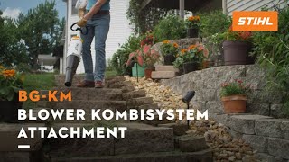 STIHL Kombi KM Blower Attachment [upl. by Haliled]