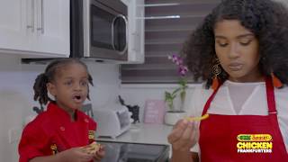 Reggae Jammin Franks Pizza Recipe with Amita and Avani [upl. by Annerol]