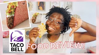 taco bell new items review  fast food review [upl. by Retep315]