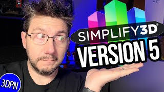 Simplify3D V5 FIRST LOOK [upl. by Winer]