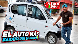 El auto mas Barato del mundo llego para cambiar a Mexico Cuesta 999 [upl. by Singer]