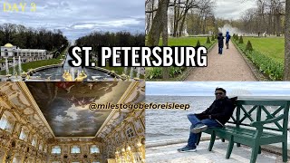 St Petersburg Russia Trip 4K  Day 3 СанктПетербург Россия  Peterhof Imperial Palace [upl. by Civ]