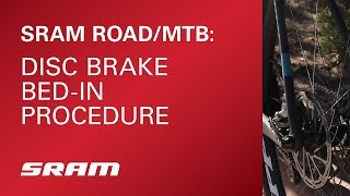 SRAM Road AXS  How to Bedin disc brakes [upl. by Rosemaria]