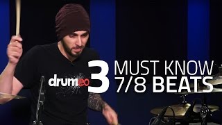 3 Must Know 78 Beats  Drum Lesson Drumeo [upl. by Nomit]