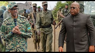 RDC Retrait de larmée Rwandaise de Bunagana le M23terroriste et Kagame lâchés Fatshi sassume [upl. by Adok121]