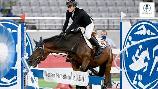 German modern pentathlon coach thrown out of Olympics for punching horse [upl. by Antoinetta]