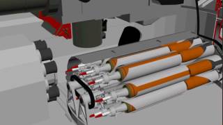 Механизм заряжания об477а tank ob477a autoloading system [upl. by Sally]