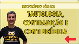 Tautologia contradição e contingência [upl. by Notsuoh]