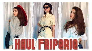 HAUL FRIPERIE février 2019 de 1€ à 10€ [upl. by Ardeahp57]