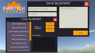 the blueprint  Evertech Sandbox [upl. by Means974]