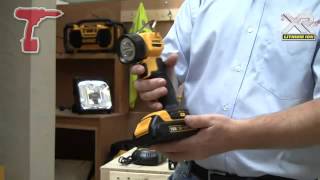 DeWalt DCL040 18V XR LED Pivot Torch [upl. by Egdirdle]