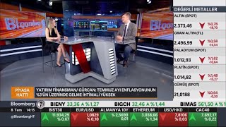 Erol Gürcan 08 07 2024 BloombergHT Piyasa Hattı Burcu Kıratlı [upl. by Ataeb]