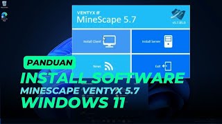 CARA INSTALL MINESCAPE 57 WINDOWS 11 [upl. by Legnaleugim]