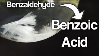 Synthesis of Benzoic acid from Benzaldehyde [upl. by Annauqaj]