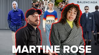 How Martine Rose Influenced Balenciaga amp Demna Gvasalia [upl. by Sylvester]