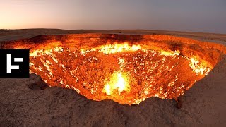 This Hellish Crater Has Been on Fire for Almost 50 Years [upl. by Barsky]