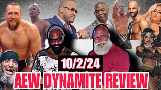 BeardedBastards Podcast EP7 AEW Dynamite Review 10224 [upl. by Lirba]