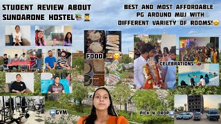 Student review about Sundarone Hostel near manipal university jaipur best and most affordable pg [upl. by Lai743]