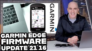 Garmin EDGE 5408401040 Series Firmware 2116 Update Details [upl. by Anasxor640]