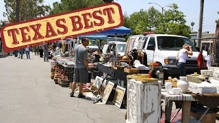 Texas Best  Flea Market Texas Country Reporter [upl. by Meil]