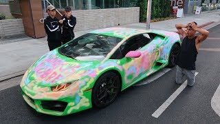 WE CANT BELIEVE WE DID THIS TO HIS LAMBORGHINI [upl. by Sseb]