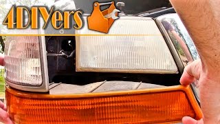 DIY 9800 Ford Ranger Parking Light amp Headlight Removal [upl. by Sirron161]