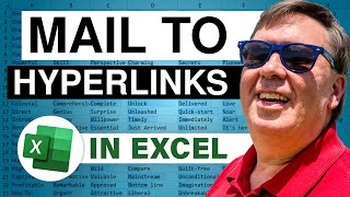 Excel  MailTo Hyperlinks Episode 1370 [upl. by Sheryle98]