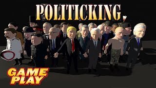 Politicking ★ Gameplay ★ PC Steam Shooter game 2020 ★ Ultra HD 1080p60FPS [upl. by Attenreb]