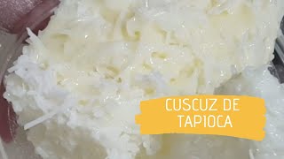 Cuscuz de Tapioca Fácil [upl. by Nalod464]