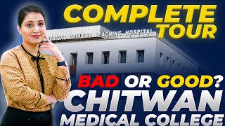 Chitwan Medical College Bharatpur Nepal Fee Structure Hostel amp Review Vlog [upl. by Inaj909]