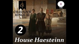 Crusader Kings 3 Jarl Haesteinn Ep 02 Gameplay Playthrough [upl. by Aititel]