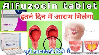 Flotral 10 tablet uses in hindi  Alfuzosin prolonged release tablets ip 10mg uses [upl. by Perlis845]