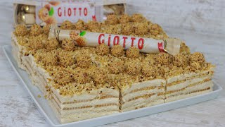 No Bake Giotto Torte I Blitzrezept mit nur 6 Zutaten [upl. by Aleron186]