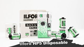 Ilford HP5 Disposable Camera Review and Disassembly [upl. by Namzed]