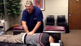 Herniated Disc Patient From LA Exam amp Treatment By Your Houston Chiropractor Dr J [upl. by Almira]