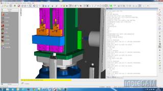 FeatureCAM  Doosan  HP 5100  Horizontal Machining Centre [upl. by Nesiaj]