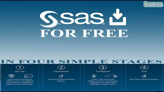 How to Download SAS for Free University EditionDownload SAS University in Four Simple Stages [upl. by Luap]