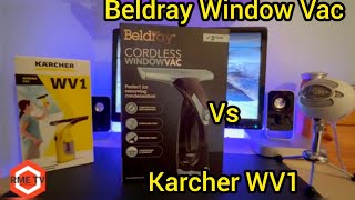 Beldray Window vac vs Karcher WV1 [upl. by Leifeste]