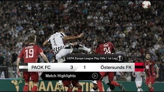 Τα στιγμιότυπα του ΠΑΟΚÖstersunds FK  PAOK TV [upl. by Cathleen]