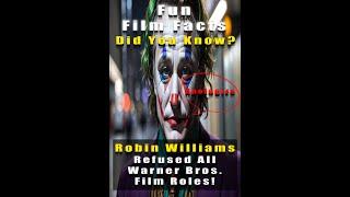 Did You Know Robin Williams Cast As Joker movies facts [upl. by Stanwin141]