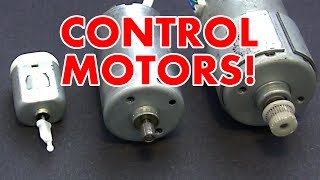 H Bridge Motor Speed Controller Tutorial [upl. by Morganica]