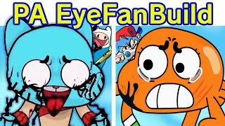 Friday Night Funkin VS PA EyeFanBuild  Finn Gumball amp Jake FNFMod Pibby Apocalypse Fan Build [upl. by Delinda]