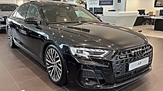 20232024 Audi A8  Sound Exterior and Interior [upl. by Inilam898]